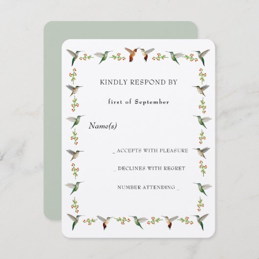 Hummingbird UAWG (Vorne/Hinten)