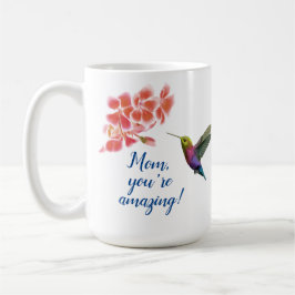 Hummingbird und Blume Mama Kaffeetasse