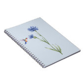 Hummingbird und Cornflower Notizblock (Rechte Seite)