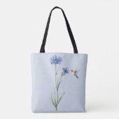 Hummingbird und Cornflower Tasche (Rückseite)