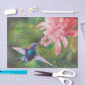 Hummingbird und Gebet Dekoupage Tissue Paper Seidenpapier (Handwerk)