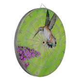 Hummingbird und Lilac Painting Dartscheibe (Vorderseite Links)