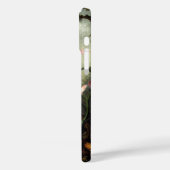 Hummingbird und Orchid, botanische Kunstwerke Case-Mate iPhone Hülle (Rückseite / Links)