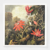 Hummingbird und Passionblumen Serviette (Vorderseite)
