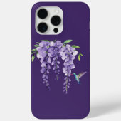 Hummingbird und Wisteria Case-Mate iPhone Hülle (Rückseite)