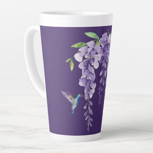 Hummingbird und Wisteria Milchtasse (Linke Ecke)