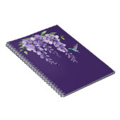 Hummingbird und Wisteria Notizblock (Rechte Seite)