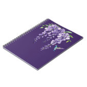 Hummingbird und Wisteria Notizblock (Linke Seite)