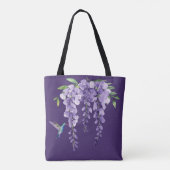 Hummingbird und Wisteria Tasche (Rückseite)