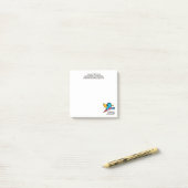 Hummingbird-Unterstützung Pro-Post-It-Notes Post-it Klebezettel (Auf Schreibtisch)