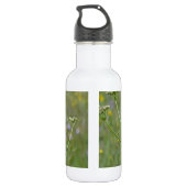 Hummingbird: Vögel in Blume Trinkflasche (Rückseite)