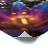 Hummingbird Voltage Garden Poster (Ecke)