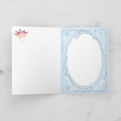 HUMMINGBIRD von SHARON SHARPE Feiertagskarte (Innenseite)