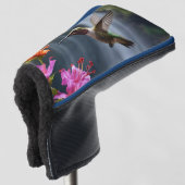 Hummingbird Wasserfall Park, Golf Putter Cover Golf Headcover (3/4 Vorderseite)