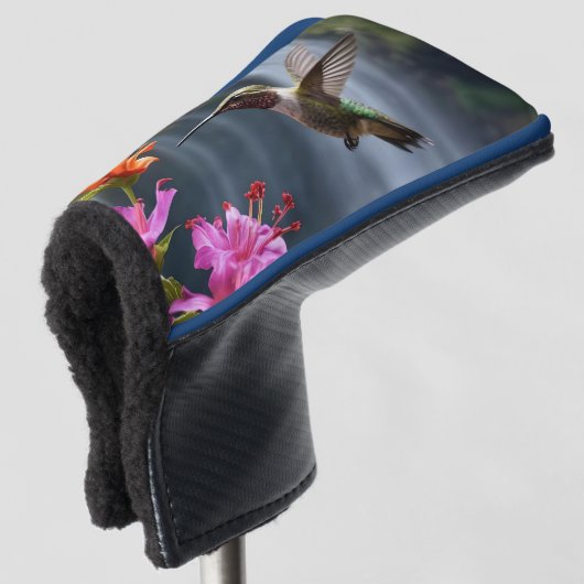 Hummingbird Wasserfall Park, Golf Putter Cover Golf Headcover (3/4 Vorderseite)