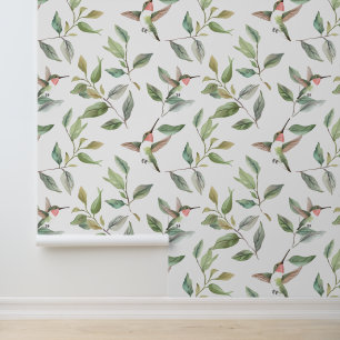 Hummingbird Wasserfarbenen Tapete