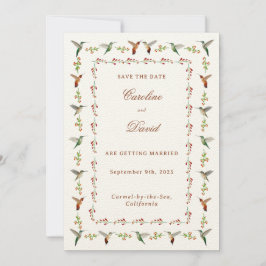 Hummingbird Wedding Save the Date