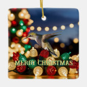Hummingbird Weihnachtsschmuck (Vorderseite)