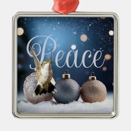 Hummingbird Weihnachtsschmuck (Vorne)