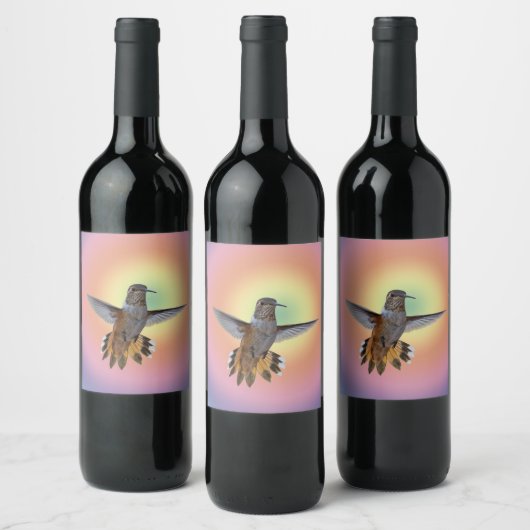 HUMMINGBIRD WEINETIKETT (Flaschen)
