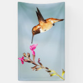 Hummingbird Wild in Nature Banner (Vertikal)