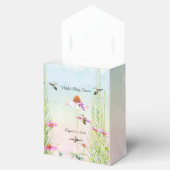 Hummingbird & Wildflower Baby Shower Geschenkschachtel (Geöffnet)