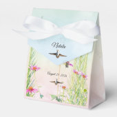 Hummingbird & Wildflower Baby Shower Geschenkschachtel (Vorderseite)