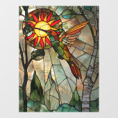 Hummingbird Window Cloning Fensteraufkleber (Blatt)