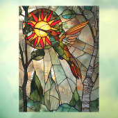 Hummingbird Window Cloning Fensteraufkleber (Blatt 3)