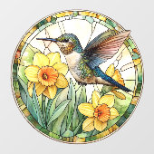 Hummingbird Window Cloning Fensteraufkleber (Blatt)