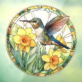 Hummingbird Window Cloning Fensteraufkleber (Blatt 3)