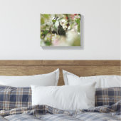 Hummingbird Wrapped Canvas Leinwanddruck (Insitu (Schlafzimmer))