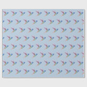 Hummingbird Wrapping Paper Geschenk Wrap Geburtsta Geschenkpapier (Flach)