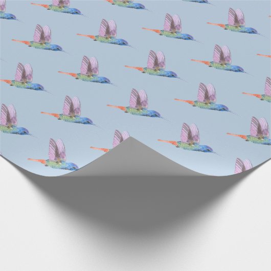 Hummingbird Wrapping Paper Geschenk Wrap Geburtsta Geschenkpapier (Ecke)