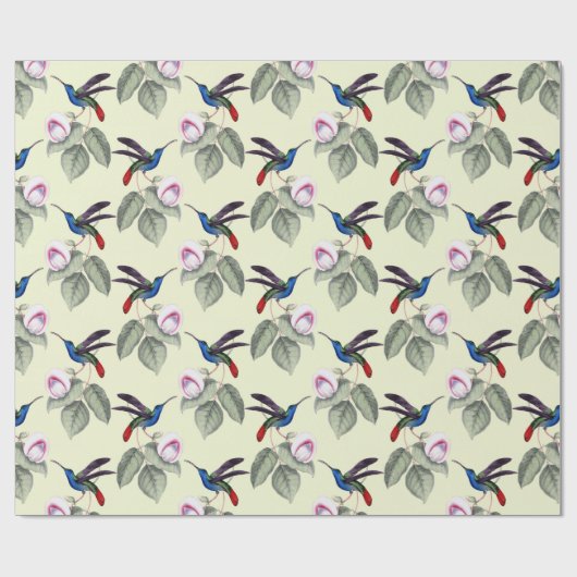 Hummingbird Wrapping Paper Geschenkpapier (Flach)