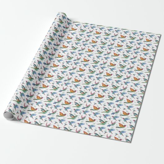 Hummingbird Wrapping Paper Geschenkpapier (Ungerollt)