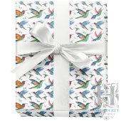 Hummingbird Wrapping Paper Geschenkpapier