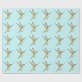 Hummingbird Wrapping Paper Geschenkpapier (Flach)