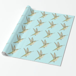Hummingbird Wrapping Paper Geschenkpapier