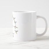 Hummingbird Wreath Jumbo-Tasse (Rechts)