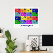 Hummingbird x16 (Titled) Poster (Heimbüro)