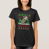 Hummingbird  Xmas Tree Ugly Santa Hummingbird Chri T-Shirt (Vorderseite)