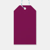 Hummingbird Zuhause Gift Tag Geschenkanhänger (Rückseite)