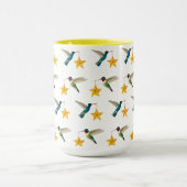 Hummingbirds and Stars Zwei-Tone-Tasse Tasse (Zentrum)