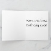 Hummingbirds Birthday Big Grußkarte Karte (Innenseite)