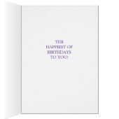 Hummingbirds Birthday Card (Innen (Rechts))