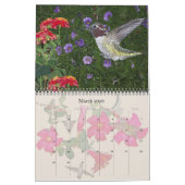 Hummingbirds & Butterflies 2019 2020 Kalender (Mär 2026)