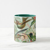 Hummingbirds by Ernst Haeckel, Vintage Vogelbäume Tasse (Zentrum)