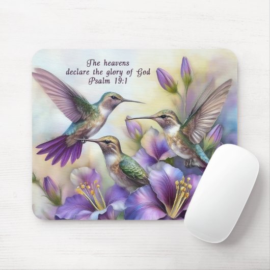 Hummingbirds Christlich Mousepad (Mit Mouse)