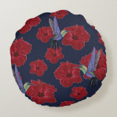 Hummingbirds Dream Rundes Kissen (Rückseite)